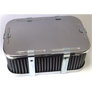 EMPI9025 Chrome Weber DGAV/S air filter 63mm